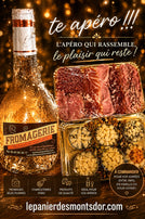 PLATEAU APÉRO 10 Pers (3 Bouteillesde vin)